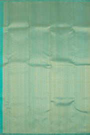 Dark Turquoise Kanjivaram Silk Saree 10075614
