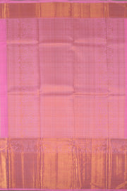 Persian Pink Monotone Kanjivaram Silk Saree 10075620