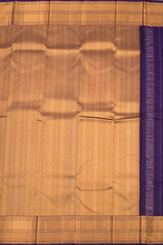 English Violet Monotone Kanjivaram Silk Saree 10075622