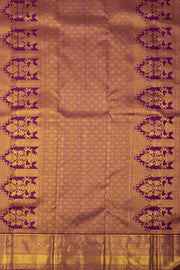 Purple Kanjivaram Pure Silk Saree 10076170
