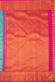 Blue Kanjivaram Pure Silk Saree 10076174