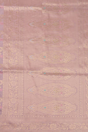 Lavender Handloom Banarasi Katan Silk Saree 10074264