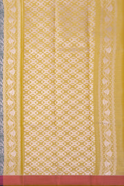 Green South Tissue Silk Cotton Saree 10073586