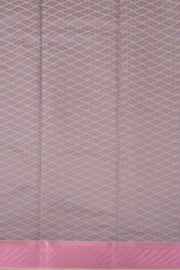 Pastel Peach South Silk Cotton Saree 10073599