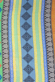 Multi Colour Printed Semi Tussar Silk Saree 10074899