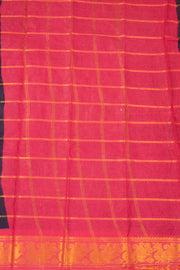 Blue Handcrafted Sungudi Cotton Saree 10077098