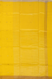 Yellow Chanderi Silk Cotton Saree 10075375