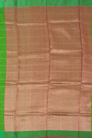 Green Chanderi Silk Cotton Saree 10075380