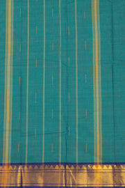 Green Handloom Chettinad Cotton Saree 10072601