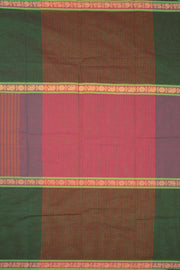Green Handloom Chettinad Cotton Saree 10072615