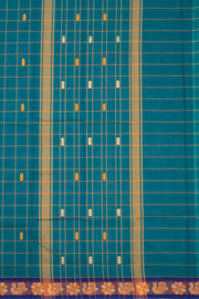 Green Handloom Chettinad Cotton Saree  10072621