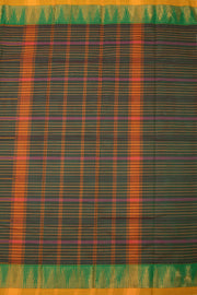 Green Handloom Chettinad Cotton Saree 10075077