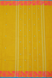 Yellow Handloom Chettinad Cotton Saree 10075088