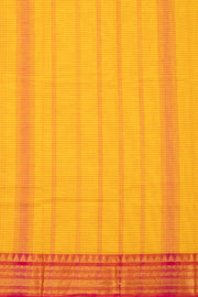 Yellow Handloom Chettinad Cotton Saree 10075101