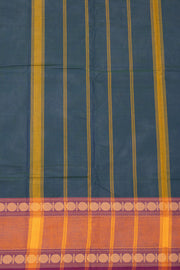 Green Handloom Chettinad Cotton Saree 10075116