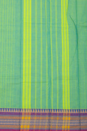 Green Handloom Chettinad Cotton Saree 10075148