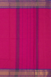 Pink Handloom Chettinad Cotton Saree 10075813