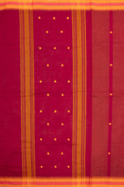 Magenta Handloom Chettinad Cotton Saree 10075865