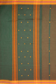 Green Handloom Chettinad Cotton Saree 10075866