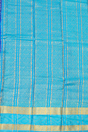 Royal Blue Mysore Semi Crepe Silk Saree 10077216