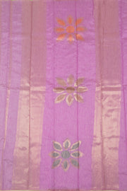  Pastel Pistachio Fancy Kanjivaram Vegan Silk Saree 10075594