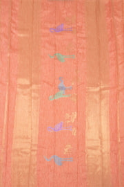 Soft Cyan Fancy Kanjivaram Vegan Silk Saree 10075602