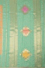 Kanjivaram Vegan Viscose Silk Brown Color Jute Style Finish 10075601