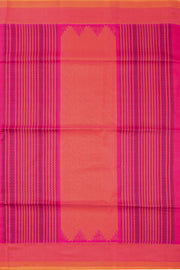 Pink Handloom Kanchi Silk Cotton Saree 10073553
