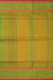 Blue Handloom Kanchi Silk Cotton Saree 10073556