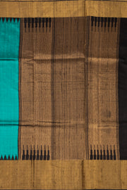 Blue Handloom Threadwork Kanjivaram Silk Saree 10074952