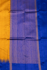 Gold Handloom Threadwork Kanjivaram Silk Saree 10074953