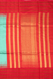 Green Handloom Threadwork Kanjivaram Silk Saree 10074957