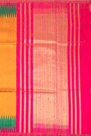 Gold Handloom Threadwork Kanjivaram Silk Saree 10074963