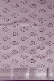 Green Kanjivaram Vegan Silk Saree with Contrast Pallu 10073867