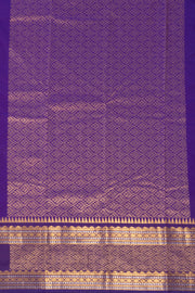 Maroon Kanjivaram Vegan Silk Saree with Contrast Pallu 10073874