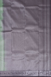 Green Kanjivaram Vegan Silk Saree with Contrast Pallu 10073878