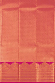 Beige Kanjivaram Vegan Silk Saree 10073882