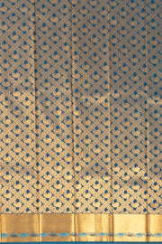 Purple Kanjivaram Vegan Silk Saree with Contrast Pallu 10073884