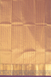 Green Kanjivaram Vegan Silk Saree with Contrast Pallu 10073891