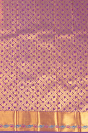 Pink Kanjivaram Vegan Silk Saree 10073897