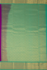 Purple Lightweight Fancy Kanjivaram Silk Saree with Contrast Pallu 10074838