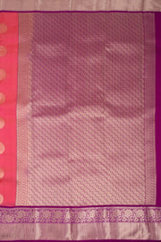Pink Lightweight Fancy Kanjivaram Silk Saree with Contrast Pallu 10074839