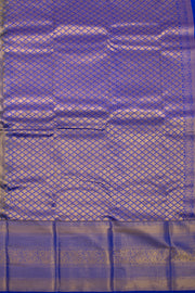 Green Lightweight Fancy Kanjivaram Silk Saree with Contrast Pallu 10074845