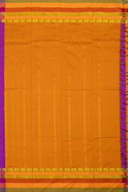 Ocean Purple Kanjivaram Vegan Silk Saree 10075544