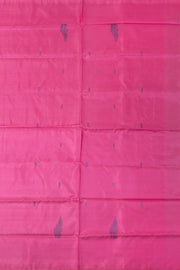 Pink Kanjivaram Vegan Silk Saree 10075923