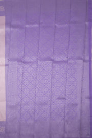 Lavender Kanjivaram Vegan Silk Saree 10076039