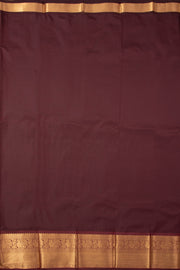 Yellow Kanjivaram Vegan Silk Saree 10076040