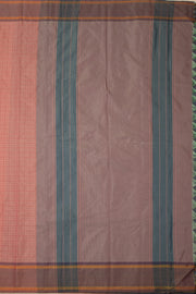 Pink Art Silk Kanjivaram Saree With Checks Design 10076306