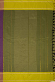 Purple Art Silk Kanjivaram Saree With Checks Design 10076334