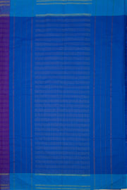 Blue Art Silk Kanjivaram Saree With Checks Design 10076335